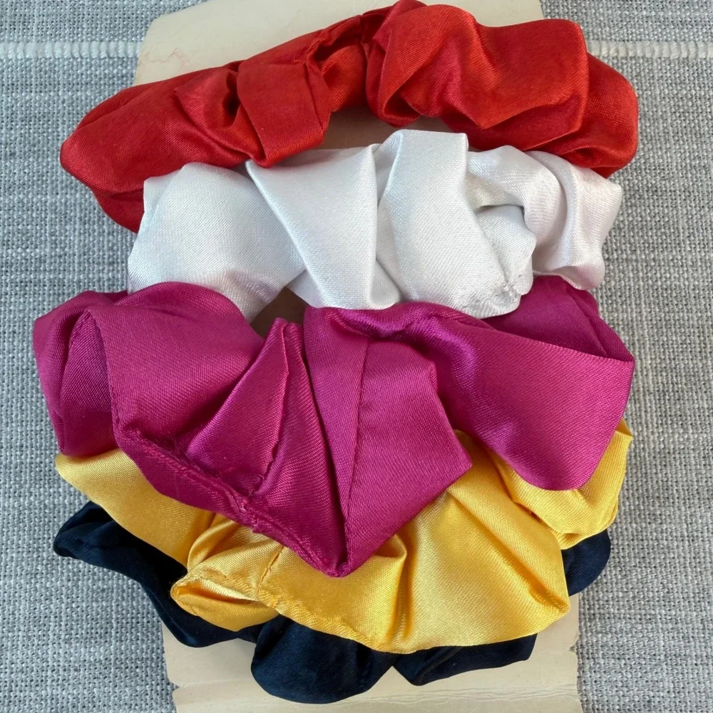 Scunci Satin Scrunchie Vintage 90s Y2K 5 Pack 13899 Scrunchys